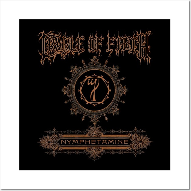 Cradle Of Filth Nymphetamine 2 Album Cover Wall Art by Visionary Canvas